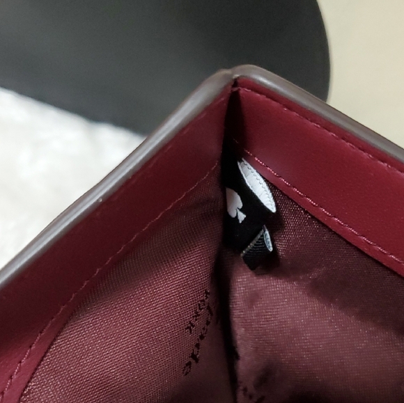 Kate Spade Burgundy Wallet - Picture 11 of 11